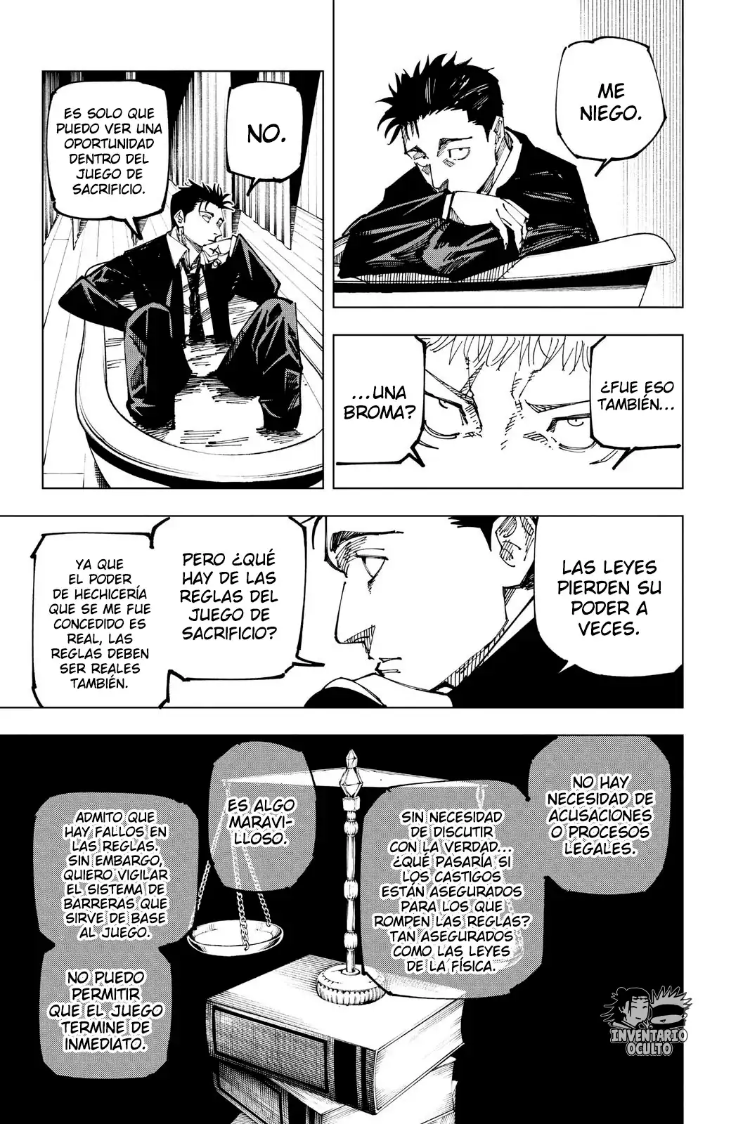 Página 17 — Jujutsu Kaisen Capítulo 163