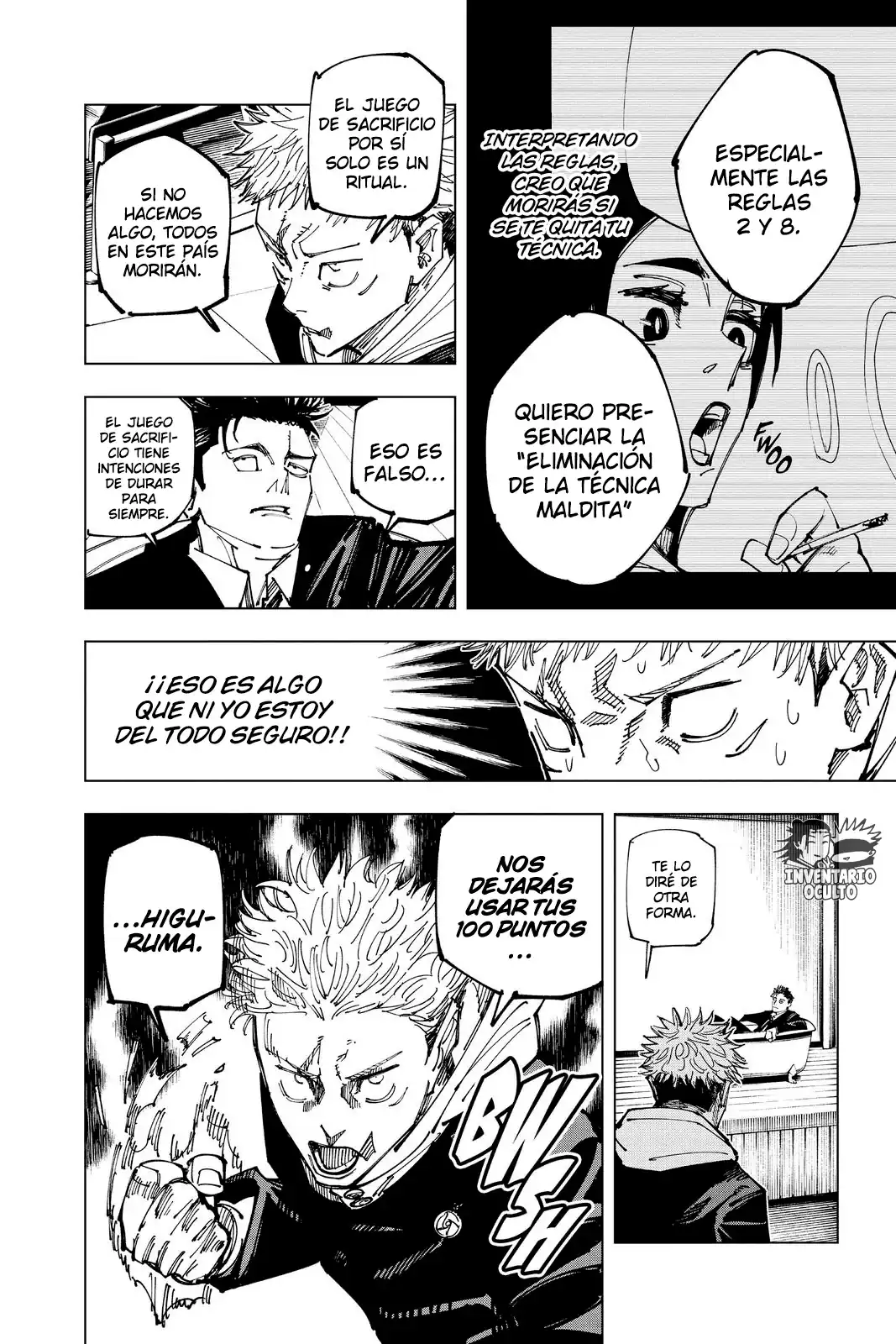 Página 18 — Jujutsu Kaisen Capítulo 163