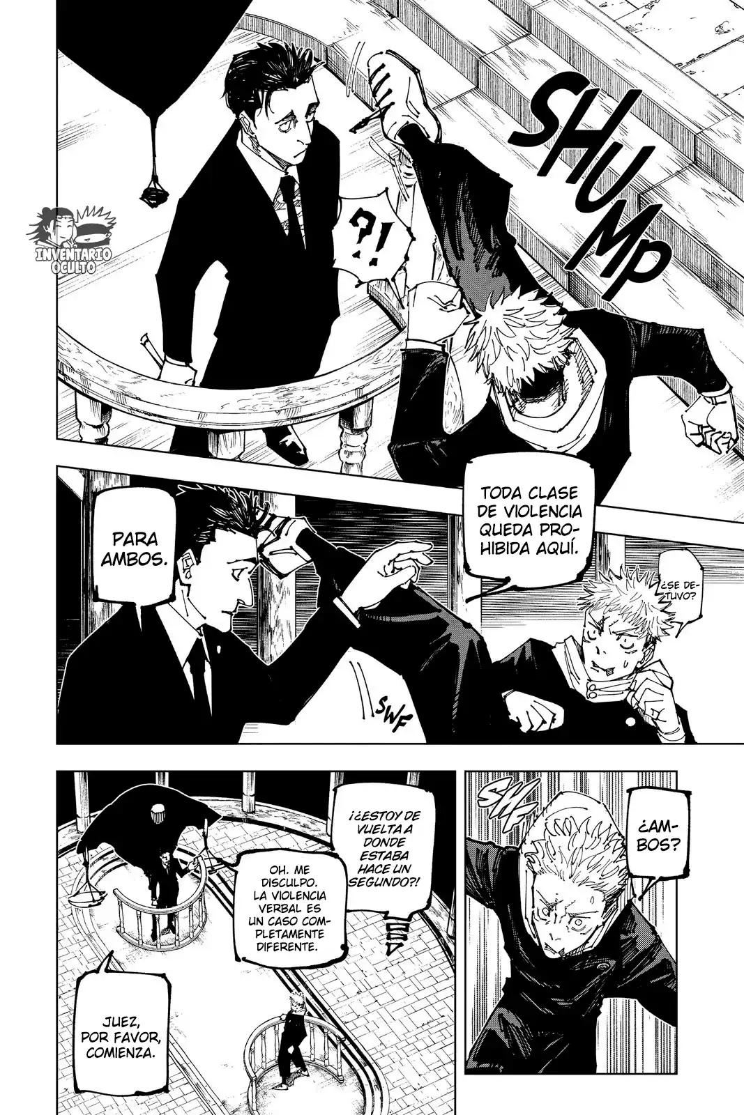 Página 4 — Jujutsu Kaisen Capítulo 164