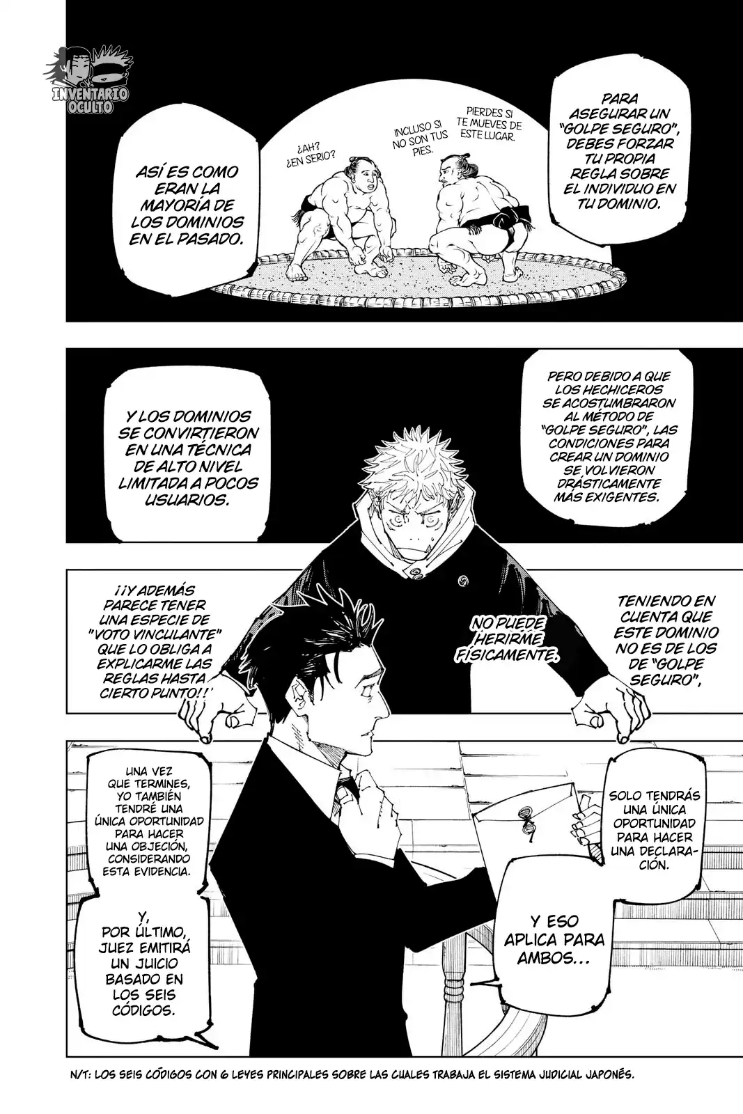 Página 8 — Jujutsu Kaisen Capítulo 164
