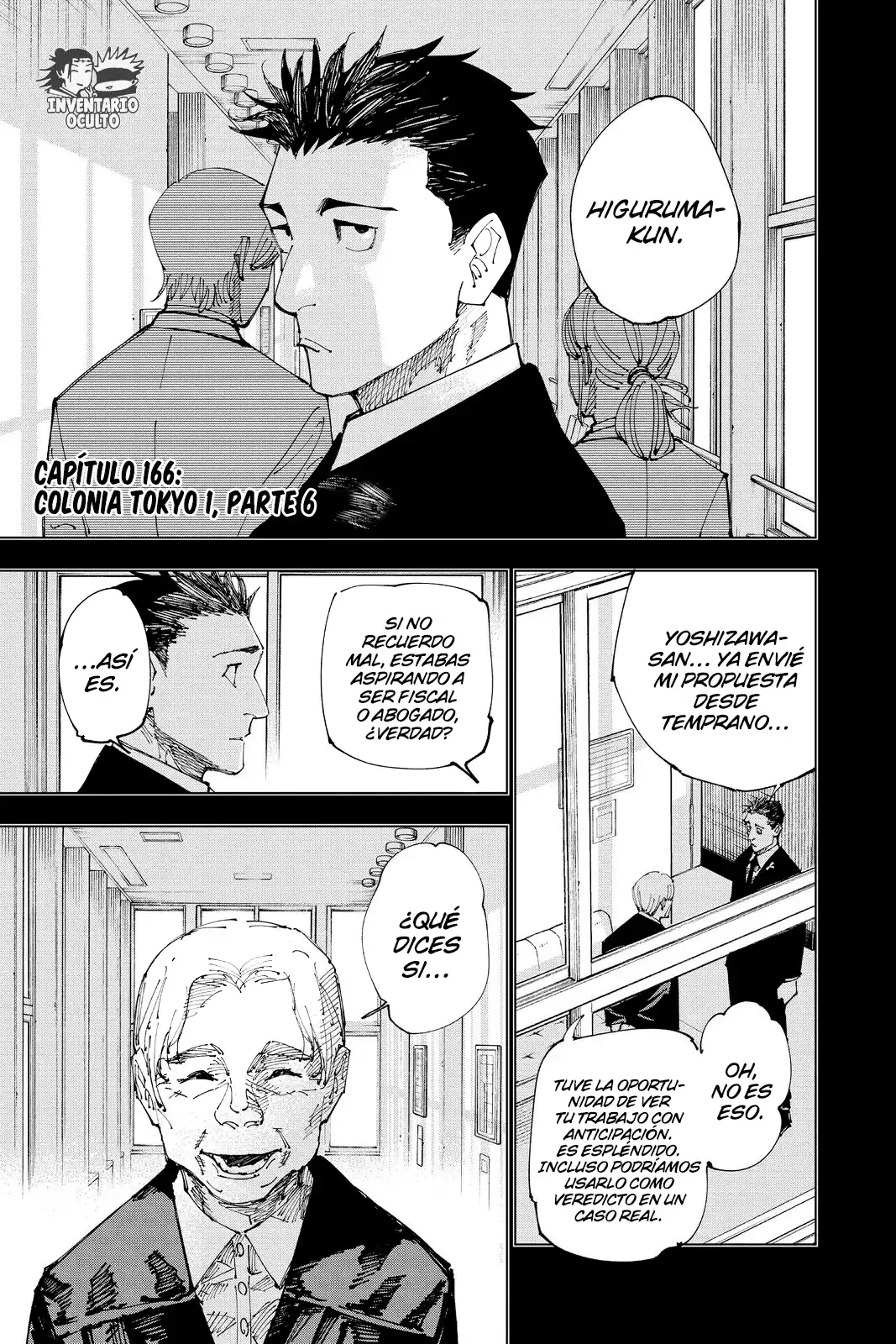Página 2 — Jujutsu Kaisen Capítulo 166