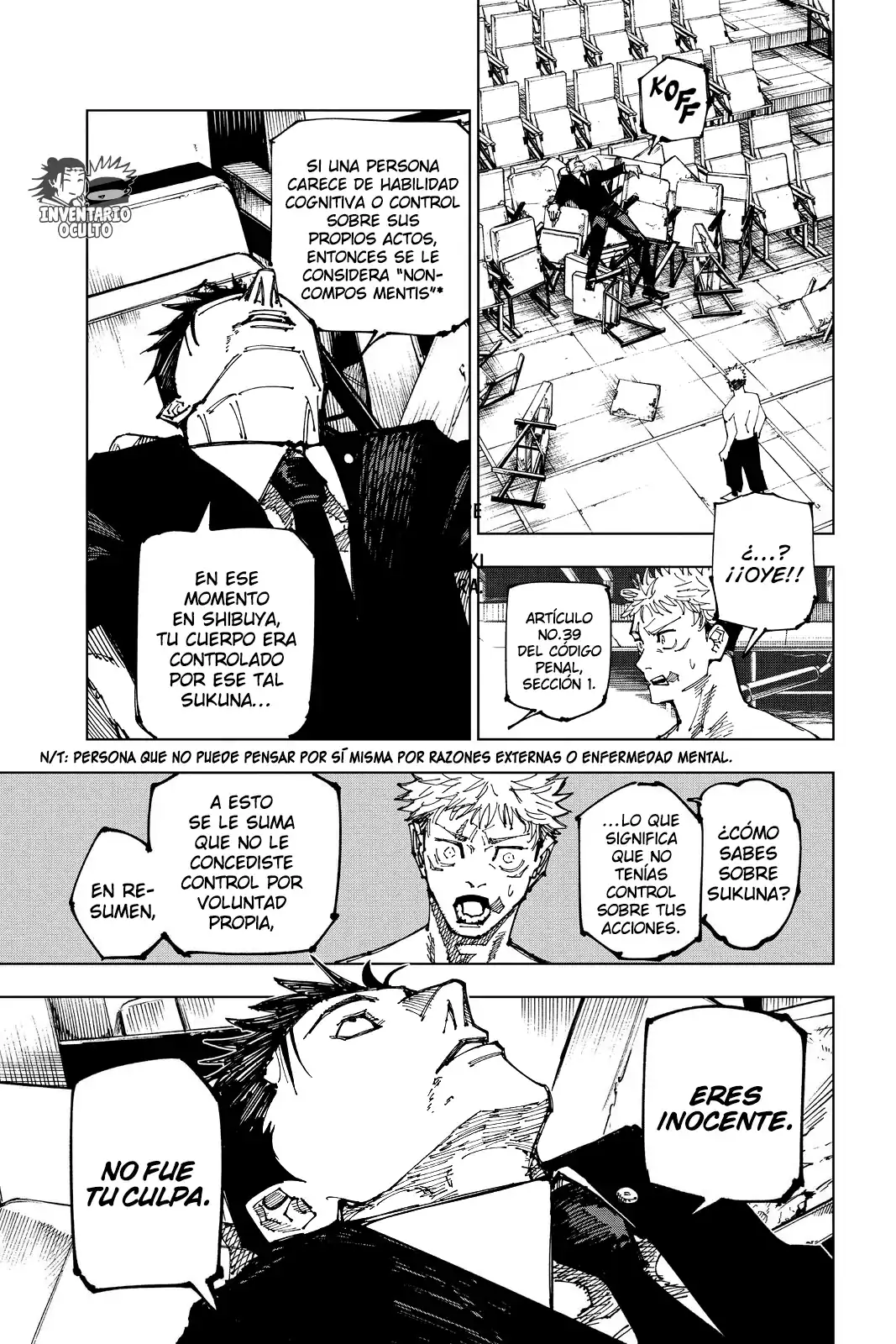Página 16 — Jujutsu Kaisen Capítulo 166