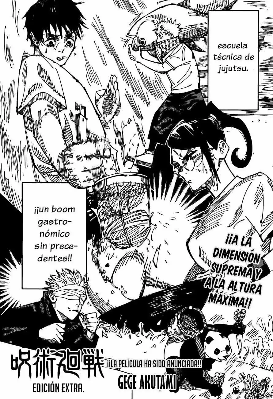 Página 3 — Jujutsu Kaisen Capítulo 168.5