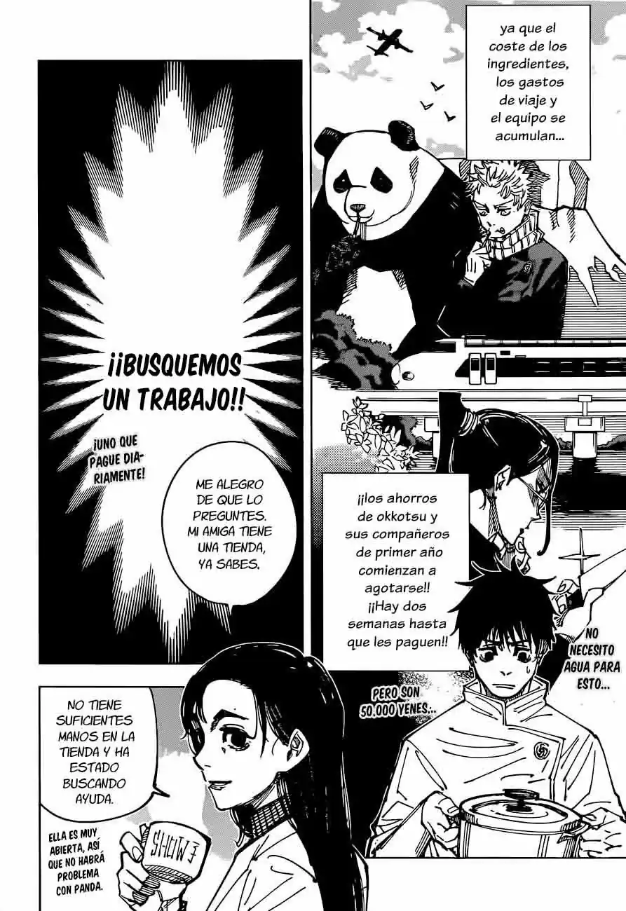 Página 4 — Jujutsu Kaisen Capítulo 168.5