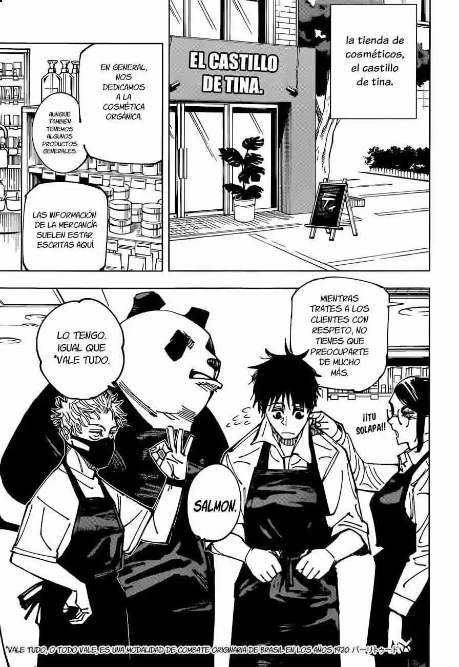Página 5 — Jujutsu Kaisen Capítulo 168.5