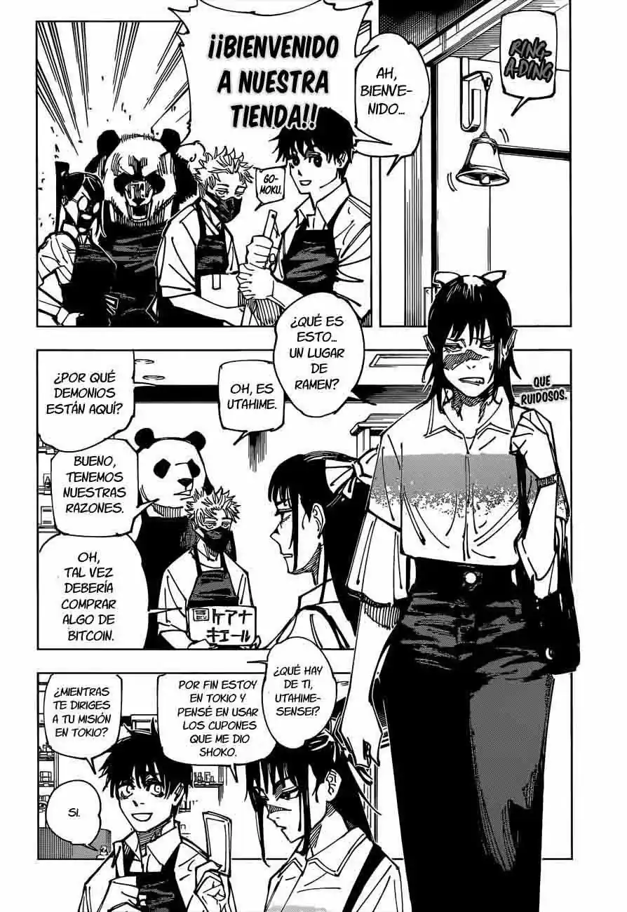 Página 6 — Jujutsu Kaisen Capítulo 168.5