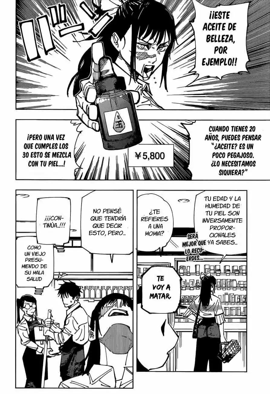 Página 8 — Jujutsu Kaisen Capítulo 168.5