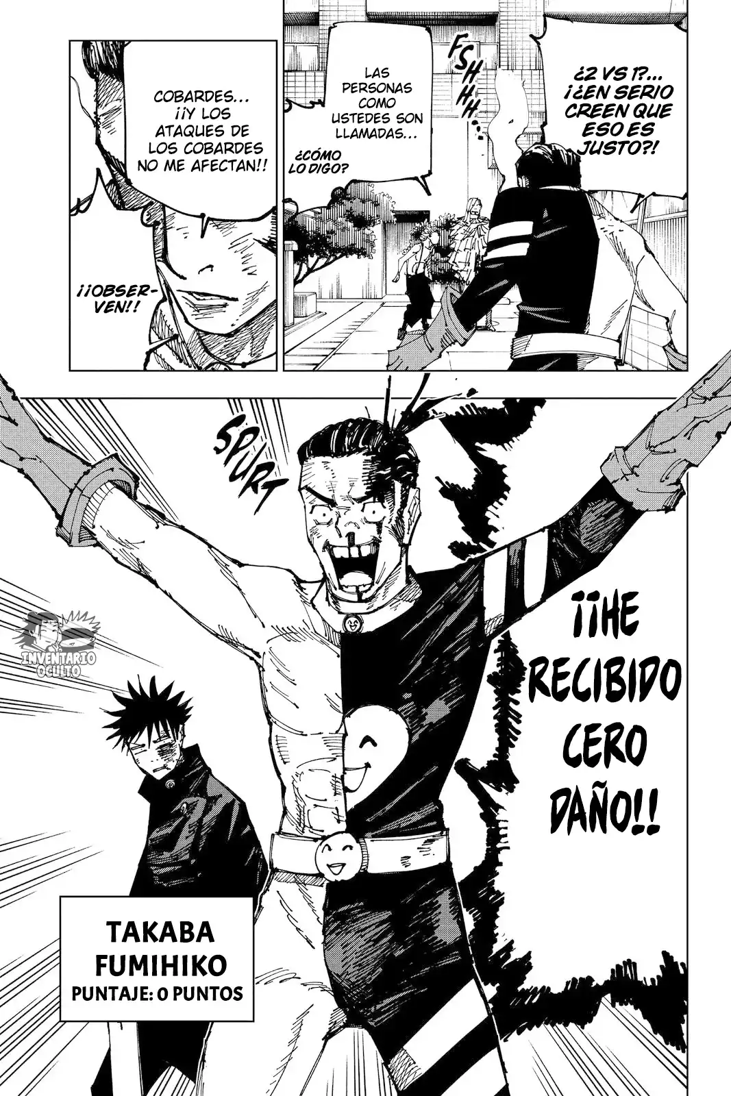 Página 22 — Jujutsu Kaisen Capítulo 168
