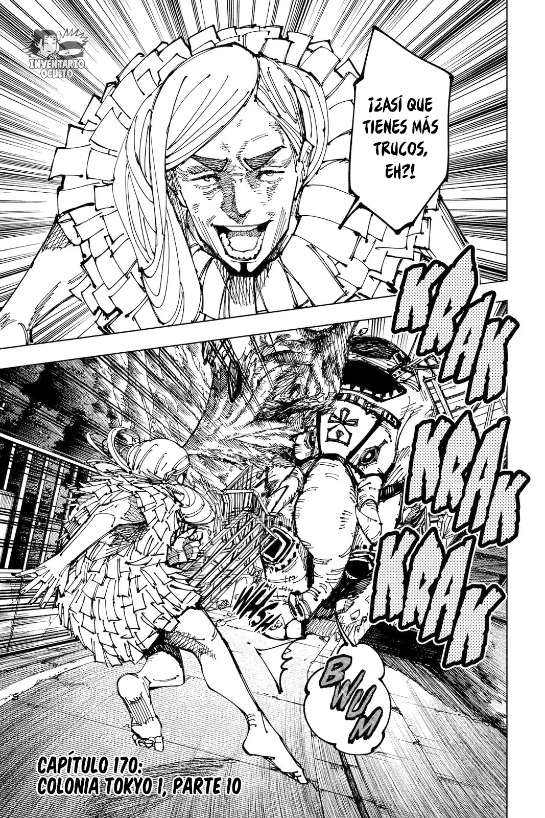 Página 2 — Jujutsu Kaisen Capítulo 170