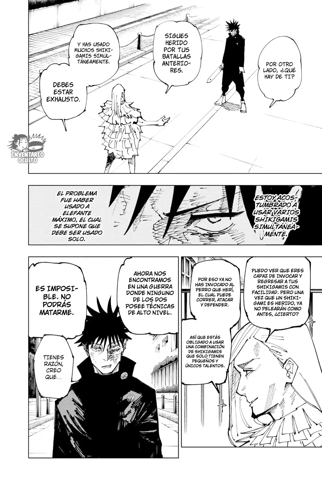 Página 9 — Jujutsu Kaisen Capítulo 170