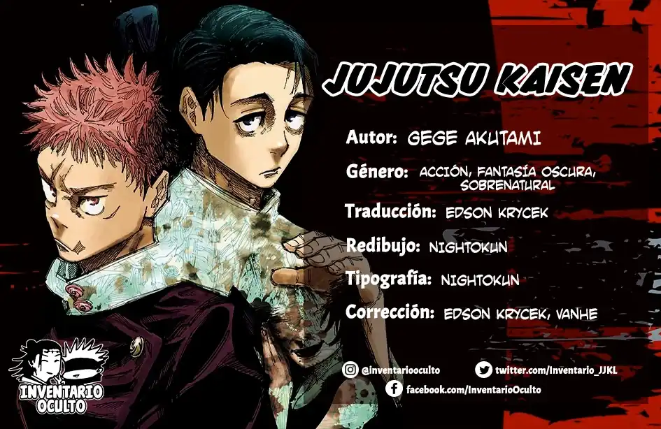 Página 1 — Jujutsu Kaisen Capítulo 177