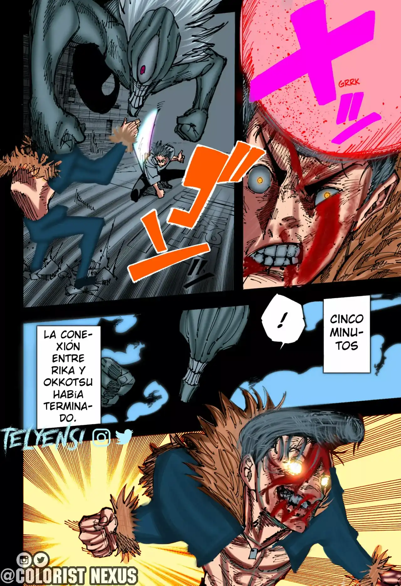 Página 14 — Jujutsu Kaisen Capítulo 180.5