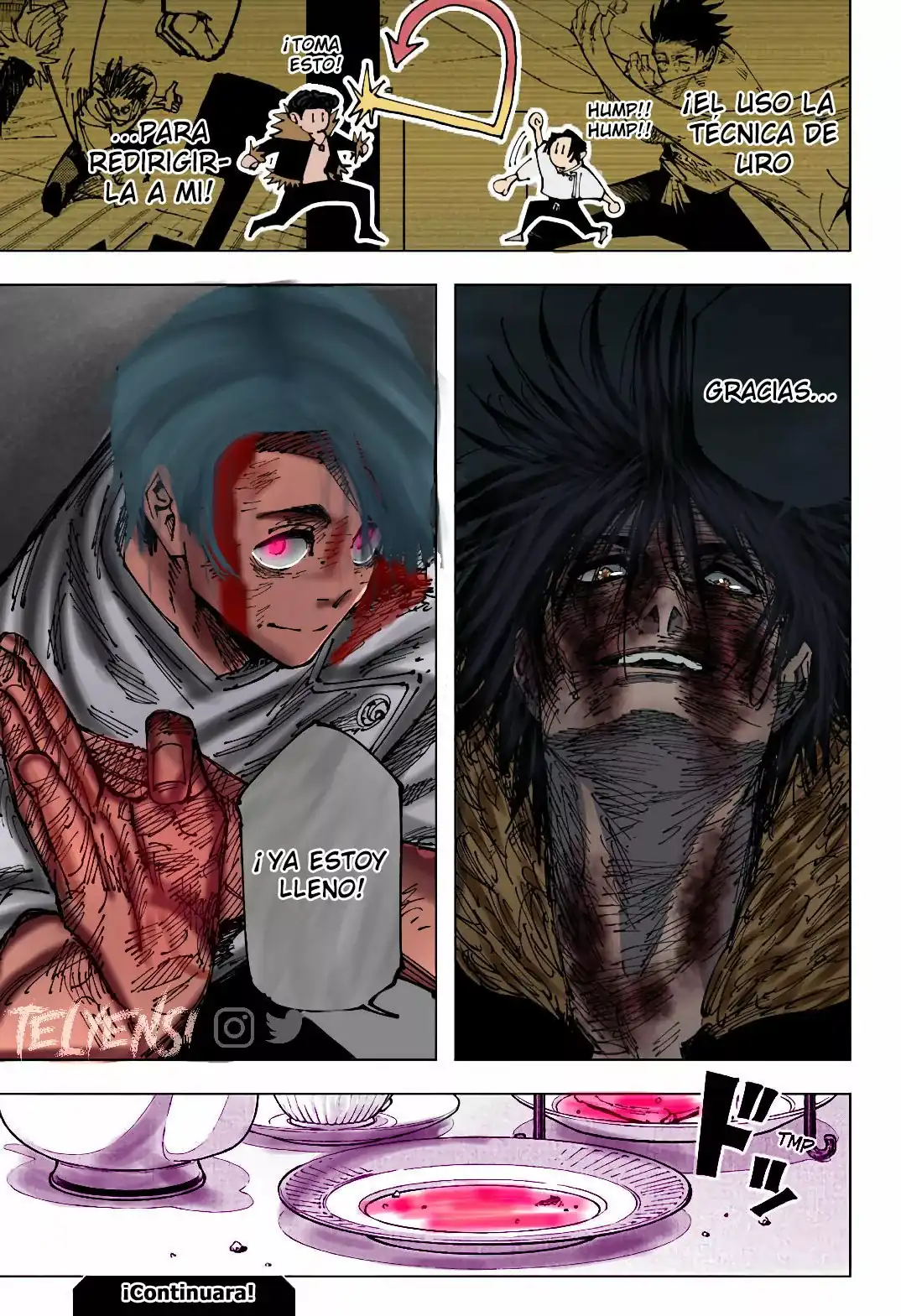 Página 19 — Jujutsu Kaisen Capítulo 180.5