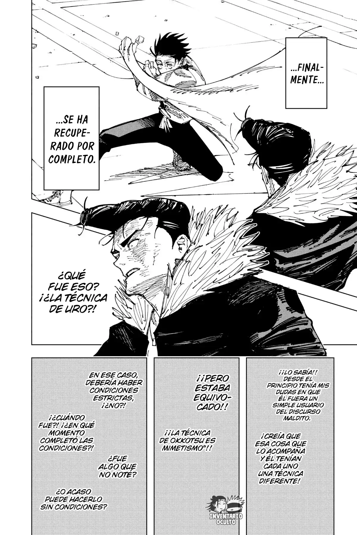 Página 10 — Jujutsu Kaisen Capítulo 180
