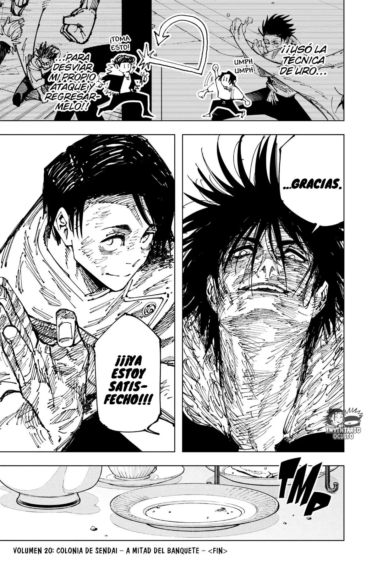 Página 17 — Jujutsu Kaisen Capítulo 180