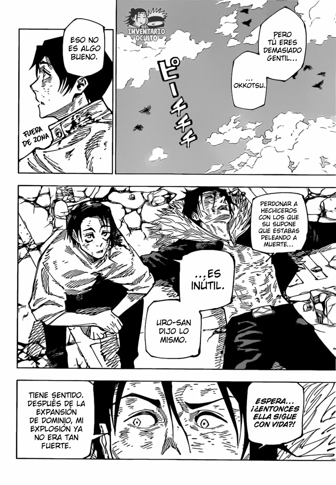 Página 4 — Jujutsu Kaisen Capítulo 181
