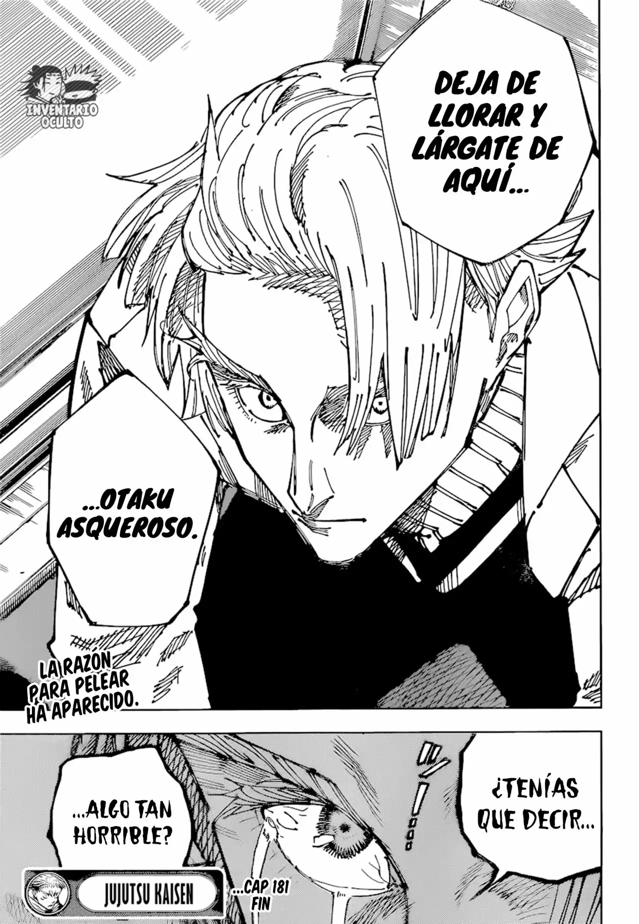 Página 21 — Jujutsu Kaisen Capítulo 181