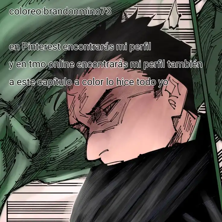 Página 1 — Jujutsu Kaisen Capítulo 186