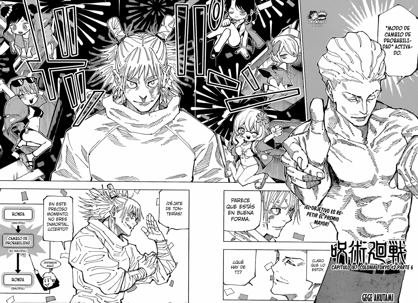 Página 3 — Jujutsu Kaisen Capítulo 187