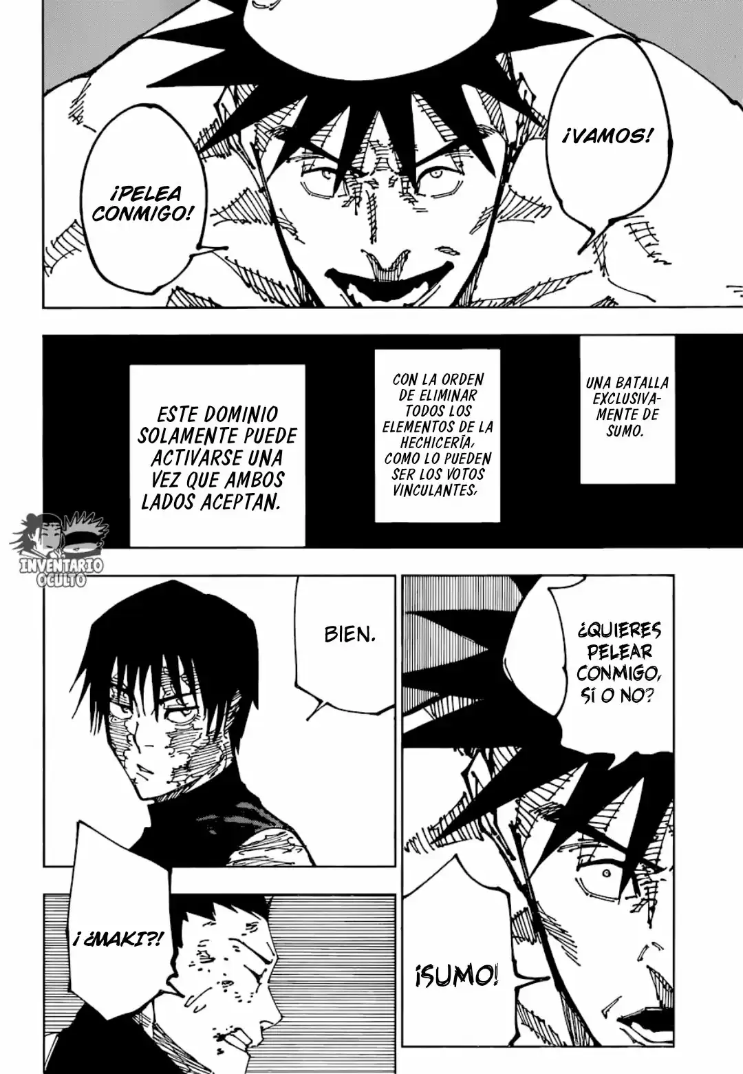 Página 3 — Jujutsu Kaisen Capítulo 196