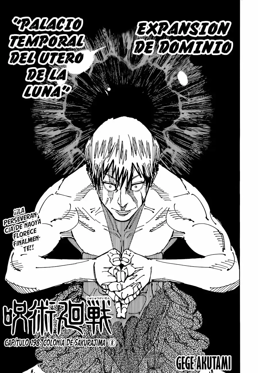 Página 2 — Jujutsu Kaisen Capítulo 198