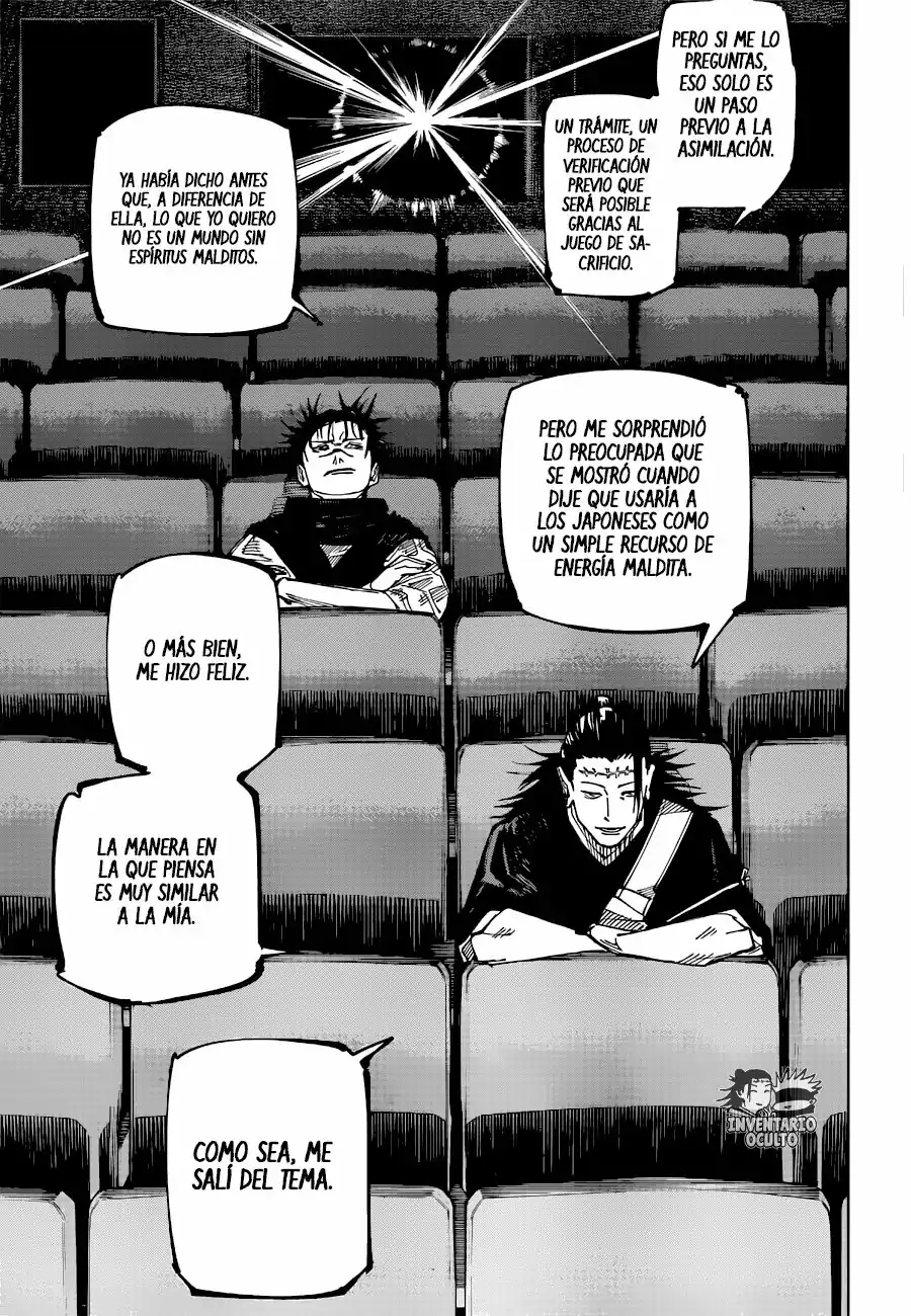 Página 14 — Jujutsu Kaisen Capítulo 202