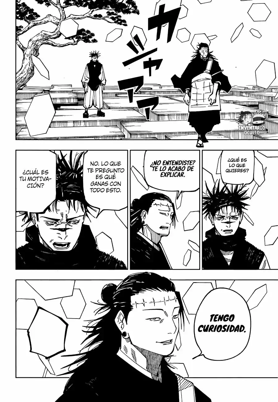 Página 18 — Jujutsu Kaisen Capítulo 202