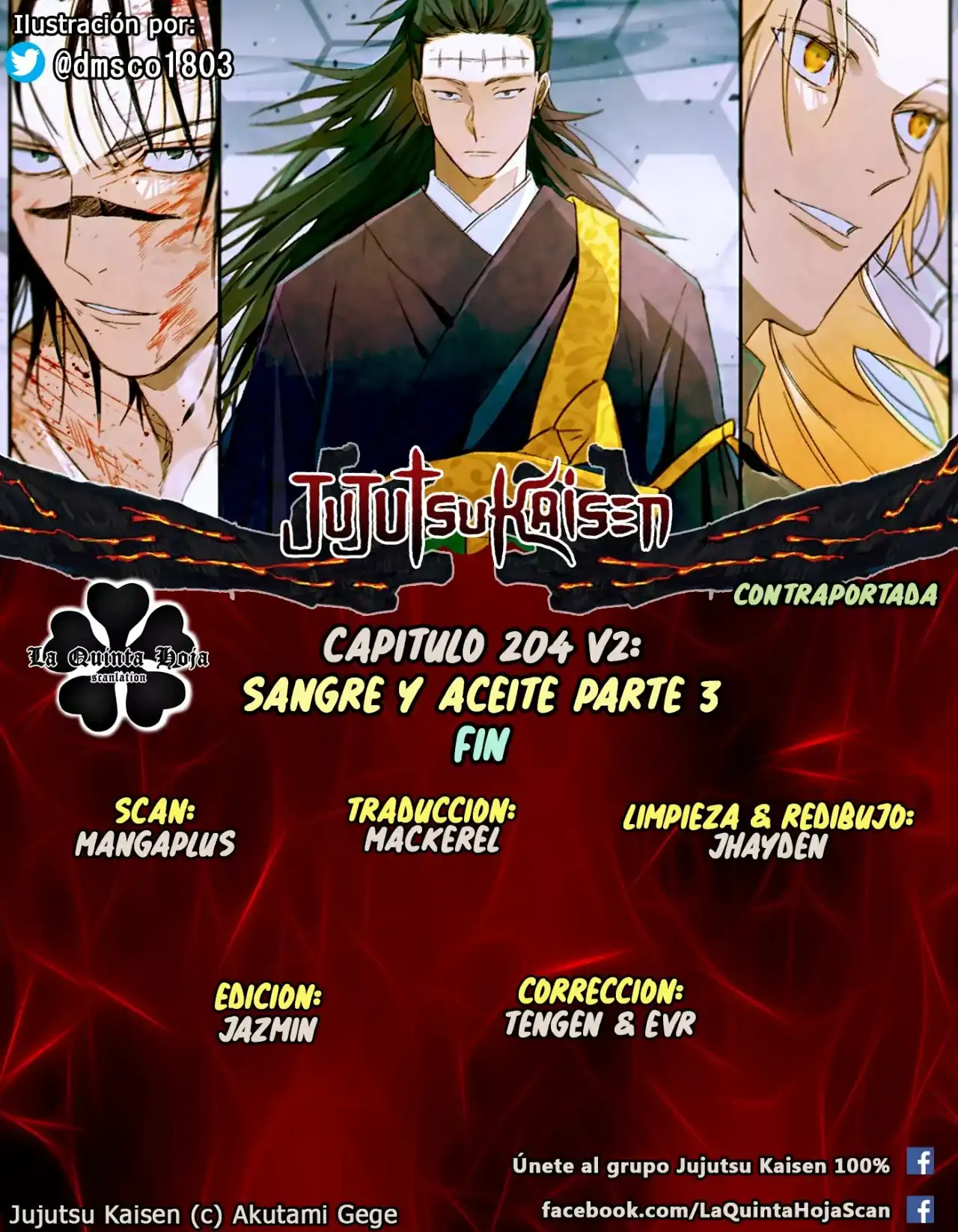 Página 20 — Jujutsu Kaisen Capítulo 204