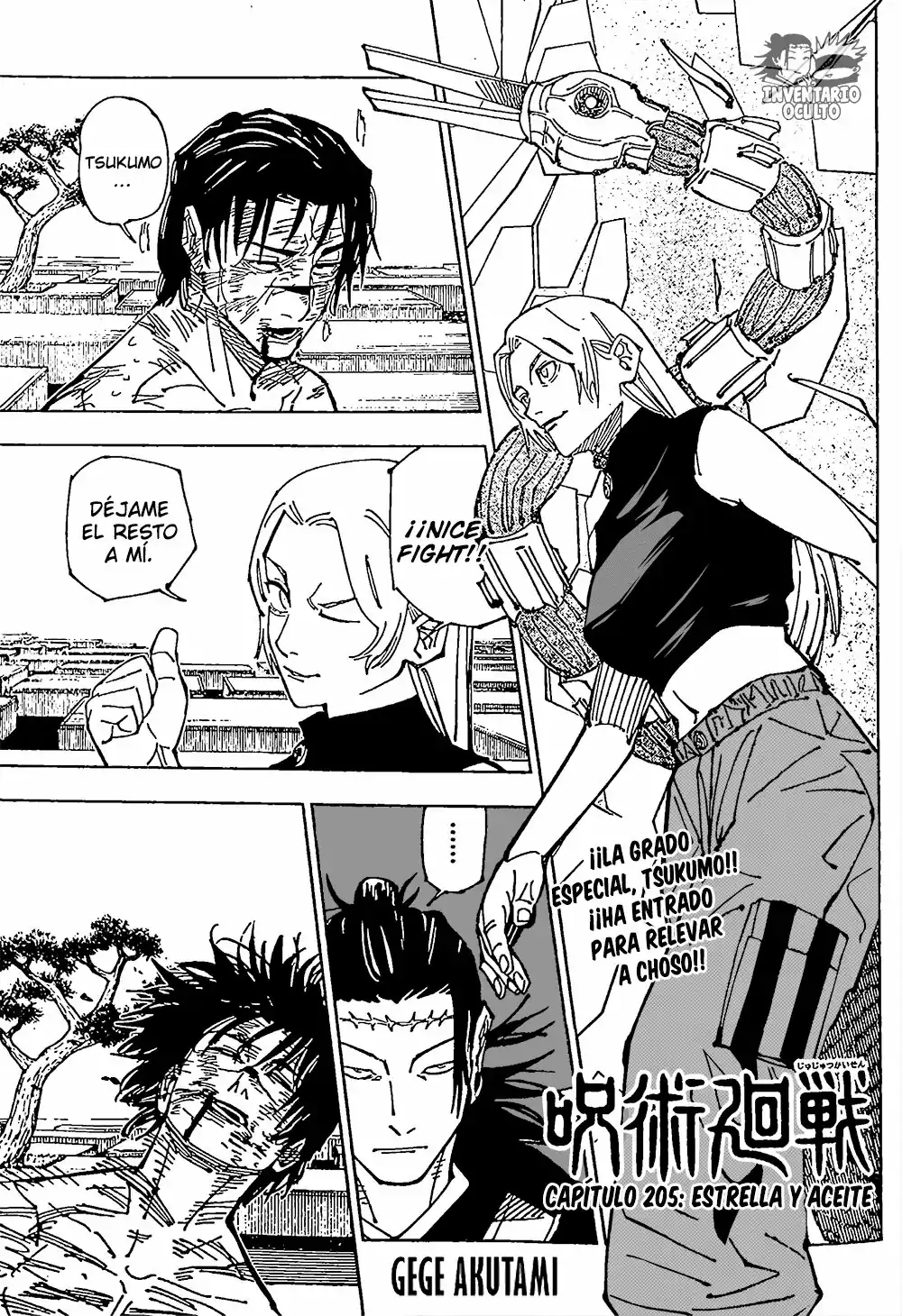 Página 2 — Jujutsu Kaisen Capítulo 205
