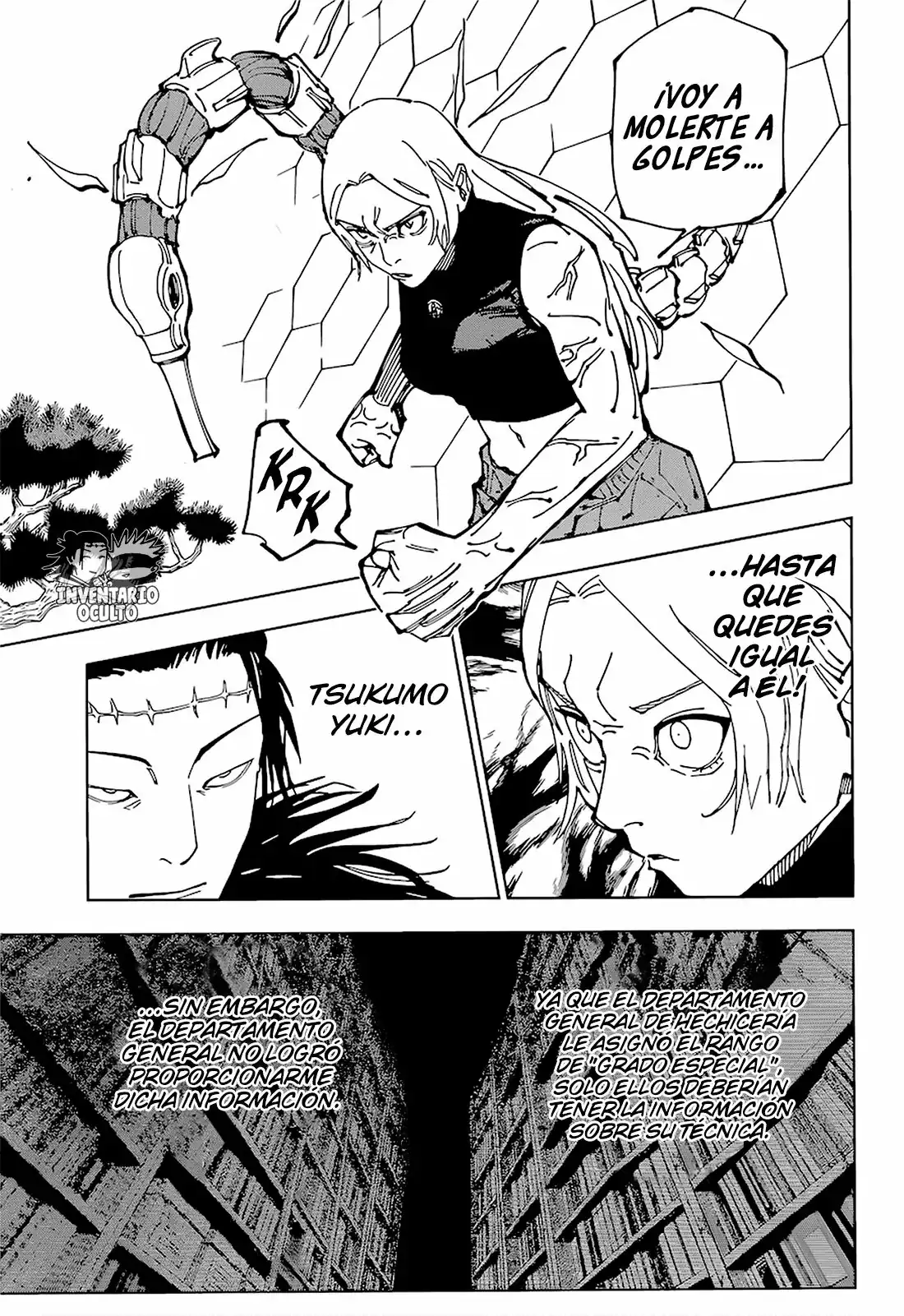 Página 4 — Jujutsu Kaisen Capítulo 205