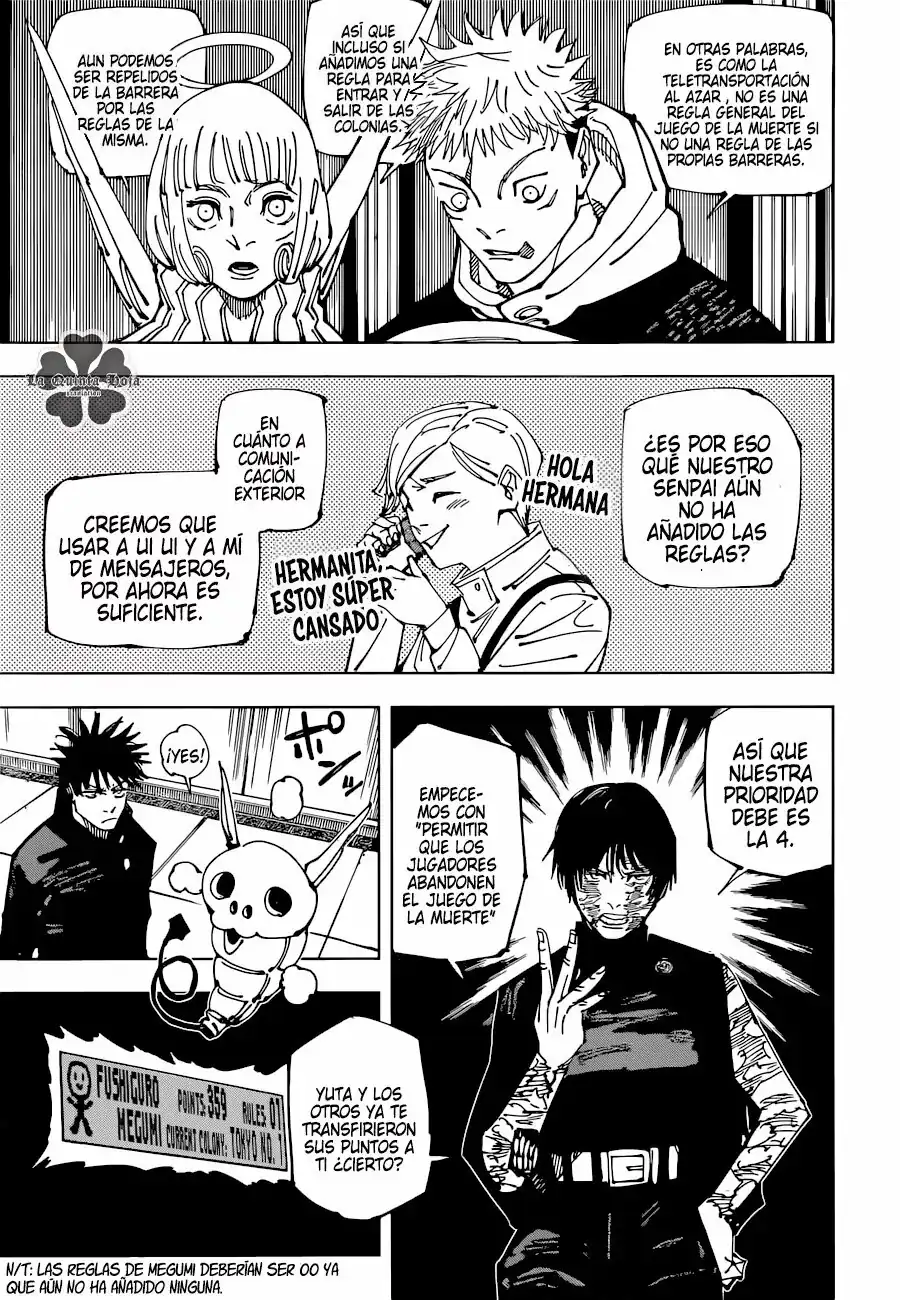 Página 10 — Jujutsu Kaisen Capítulo 211