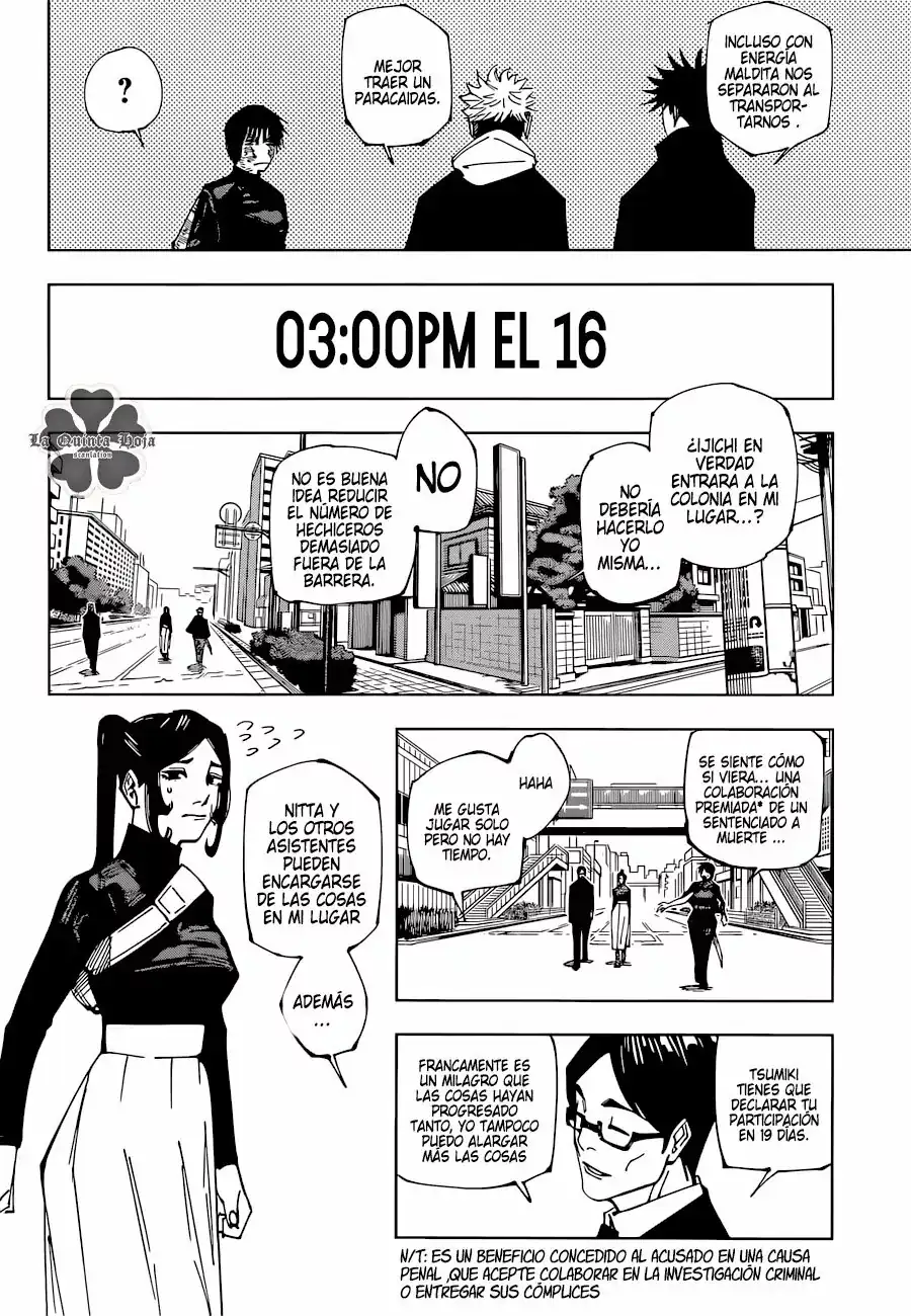 Página 15 — Jujutsu Kaisen Capítulo 211
