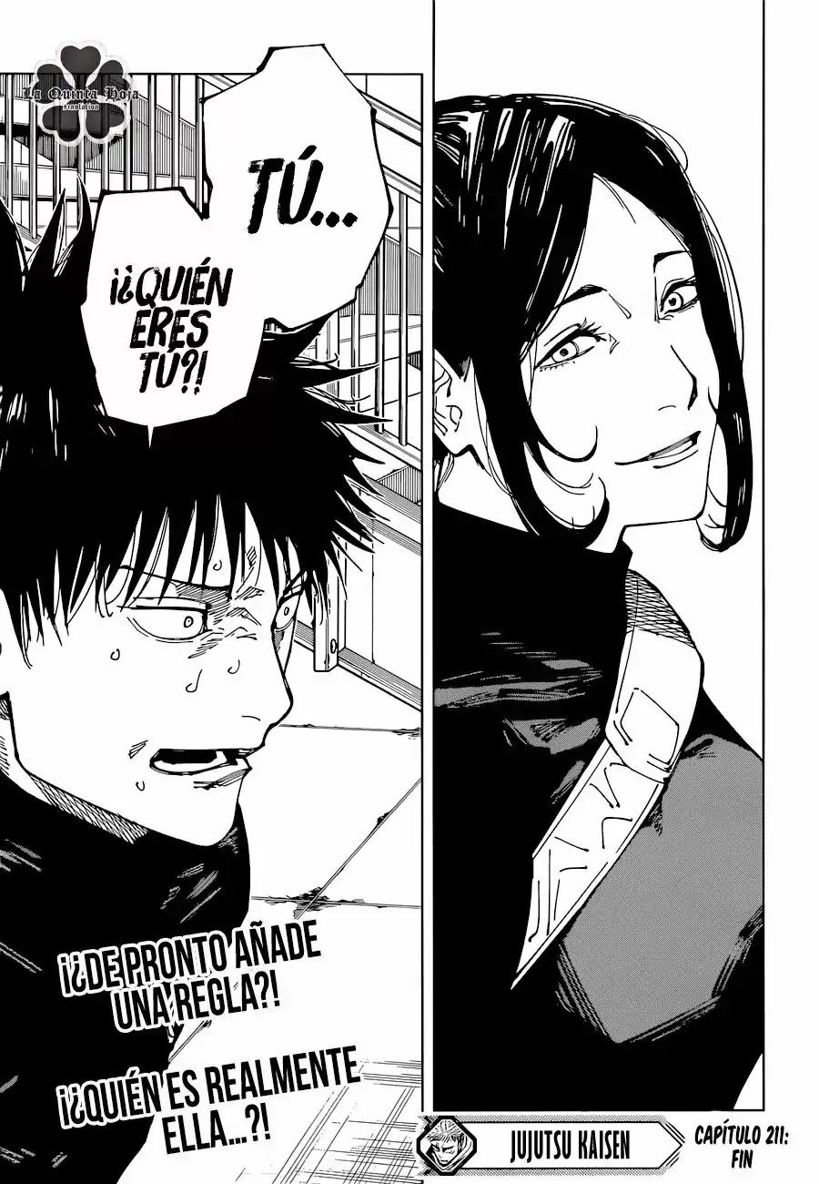 Página 20 — Jujutsu Kaisen Capítulo 211