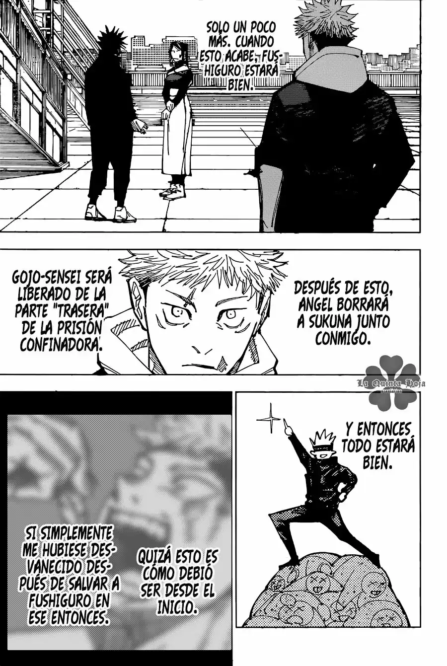 Página 4 — Jujutsu Kaisen Capítulo 212