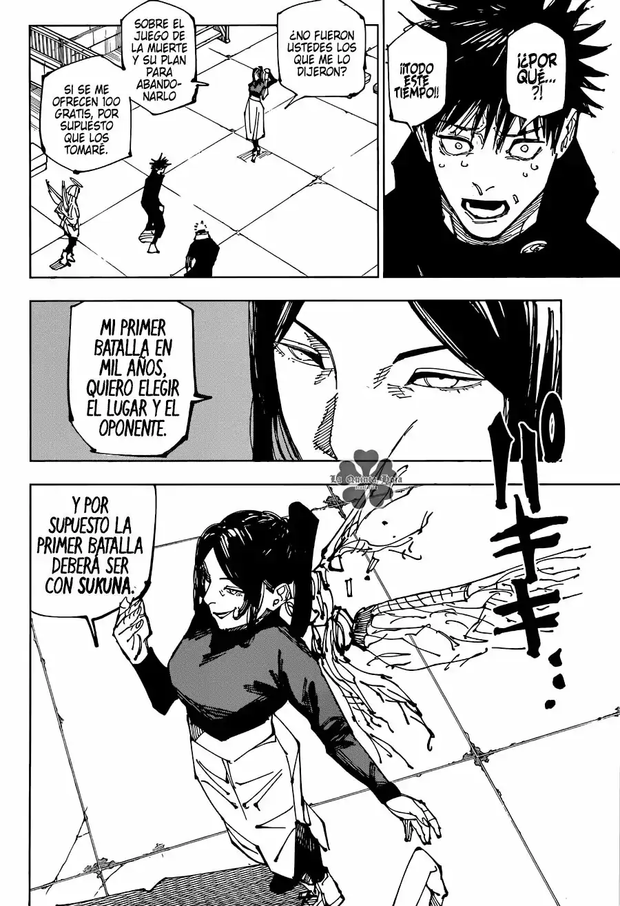 Página 9 — Jujutsu Kaisen Capítulo 212