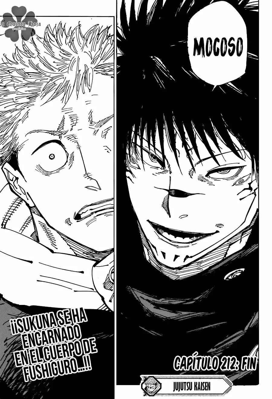 Página 20 — Jujutsu Kaisen Capítulo 212