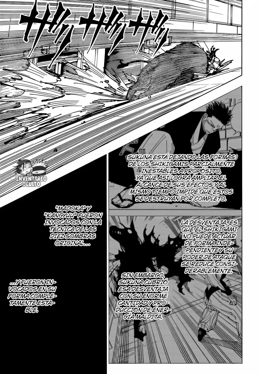 Página 16 — Jujutsu Kaisen Capítulo 218