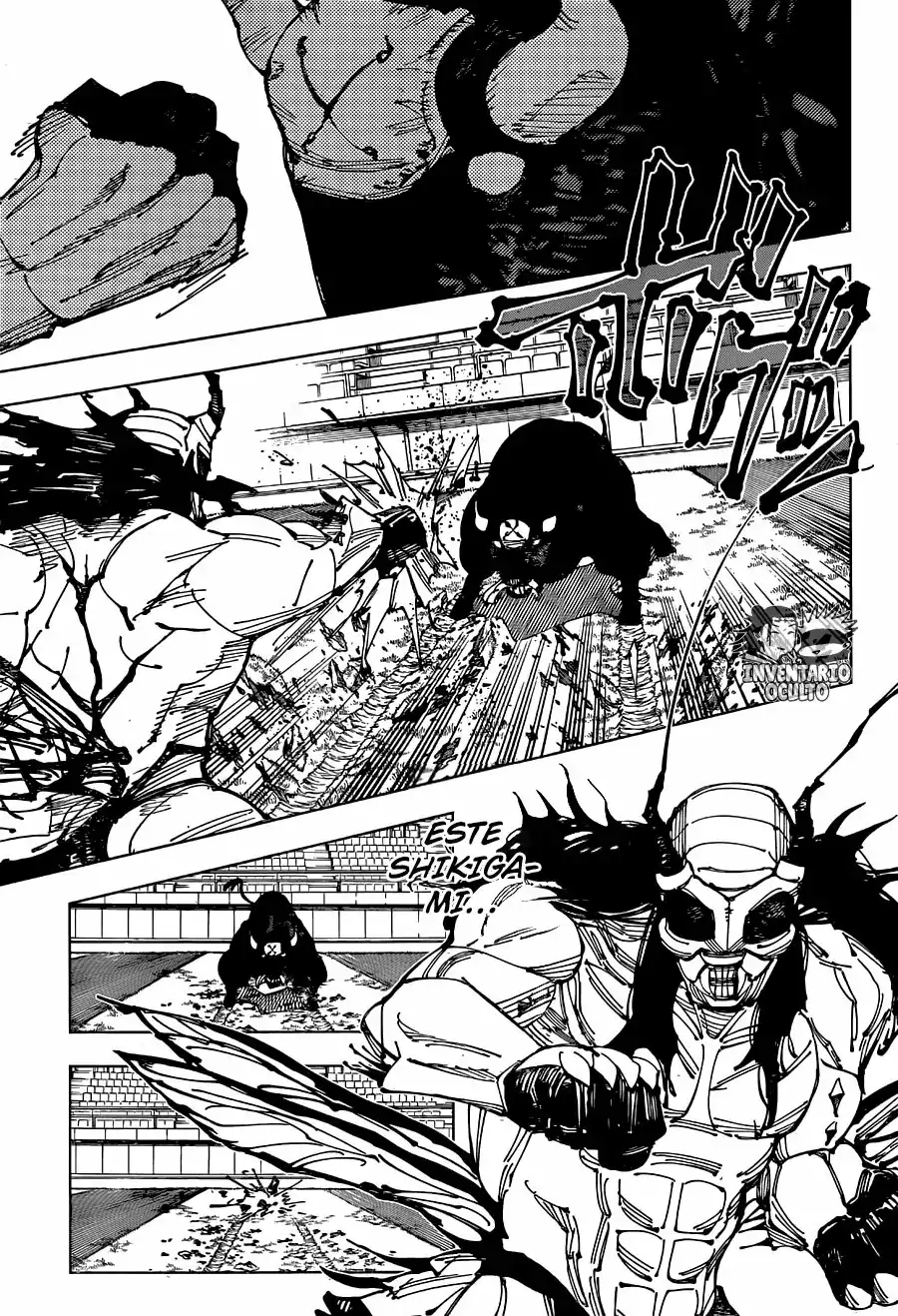 Página 18 — Jujutsu Kaisen Capítulo 218