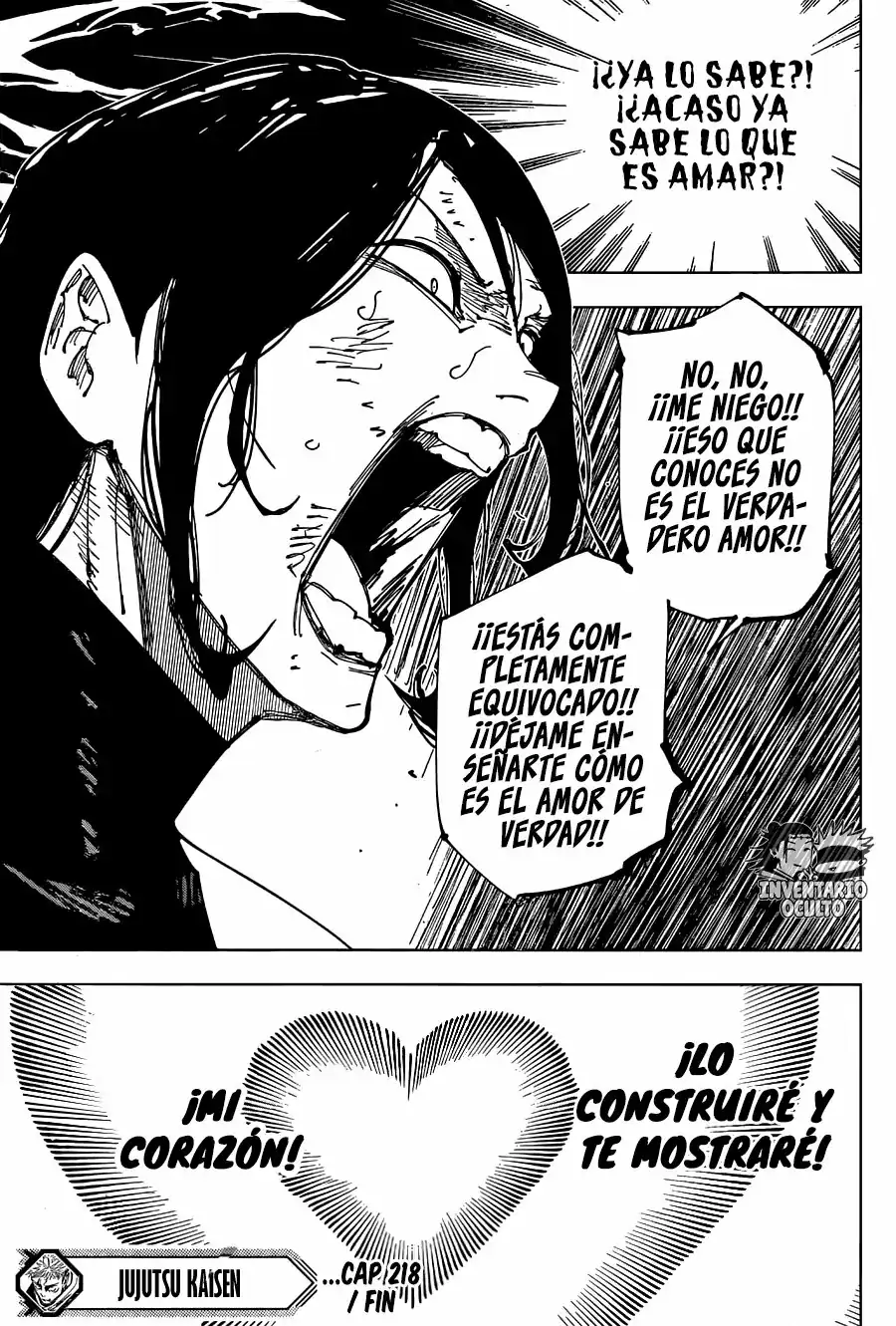 Página 24 — Jujutsu Kaisen Capítulo 218