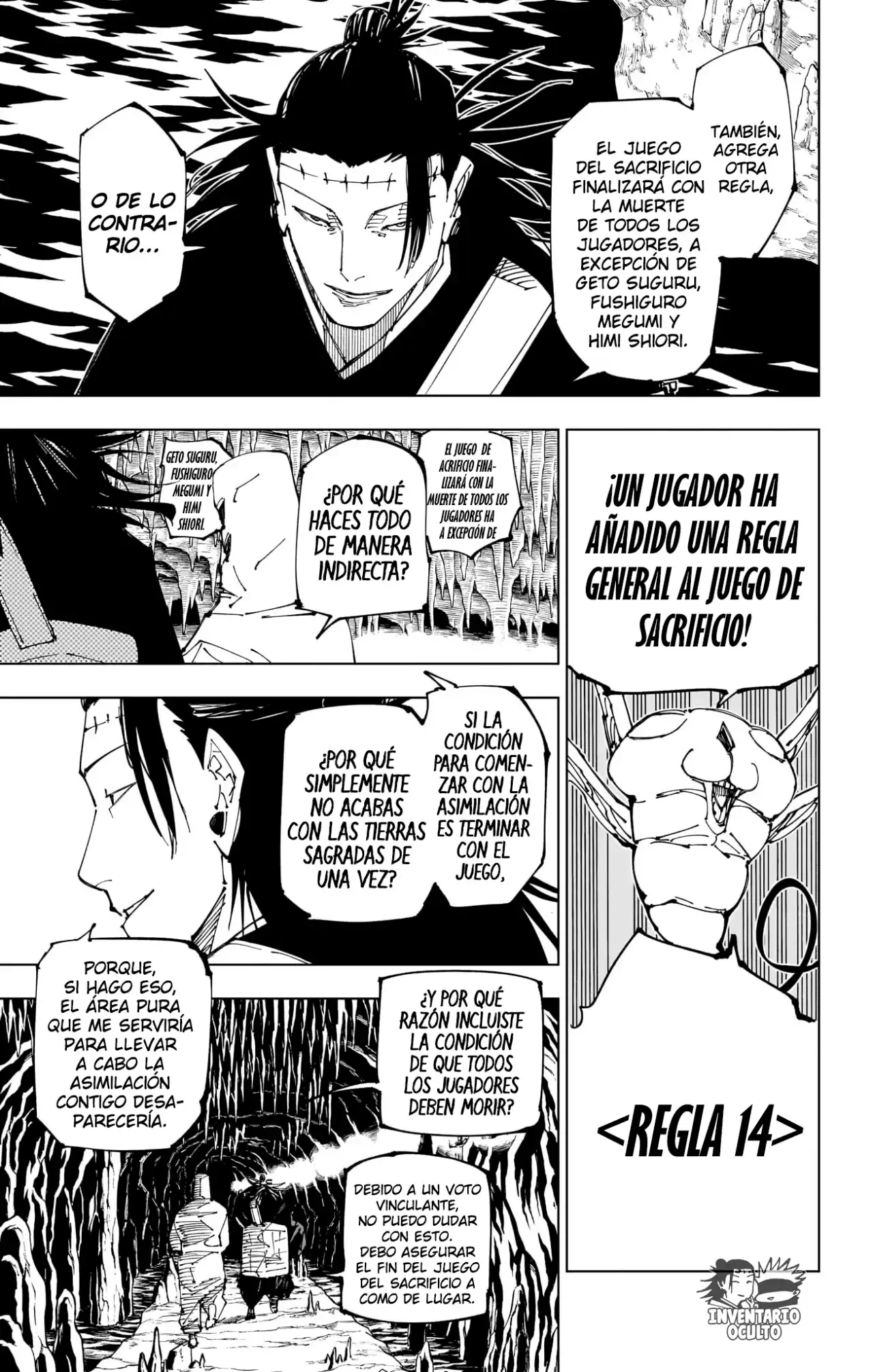 Página 8 — Jujutsu Kaisen Capítulo 220