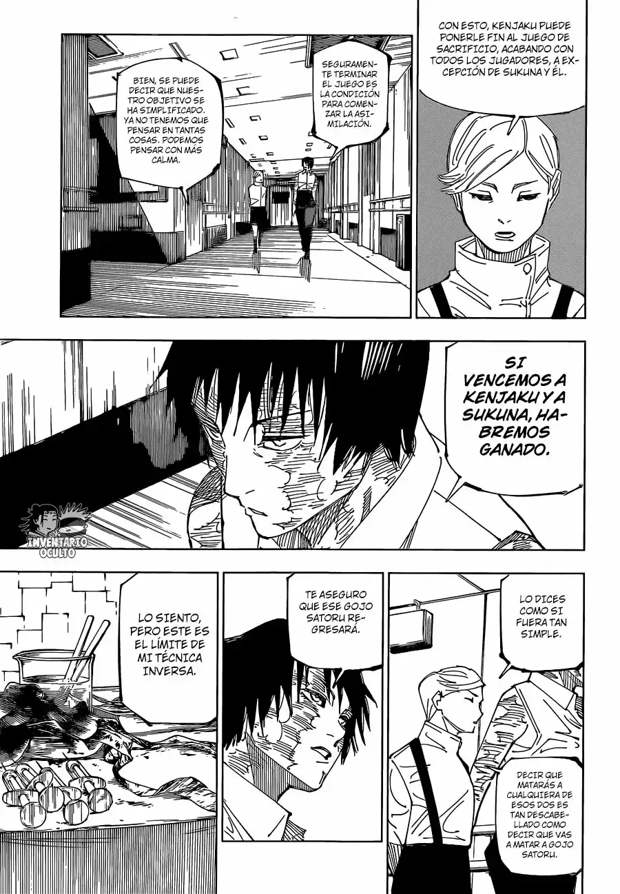 Página 10 — Jujutsu Kaisen Capítulo 220