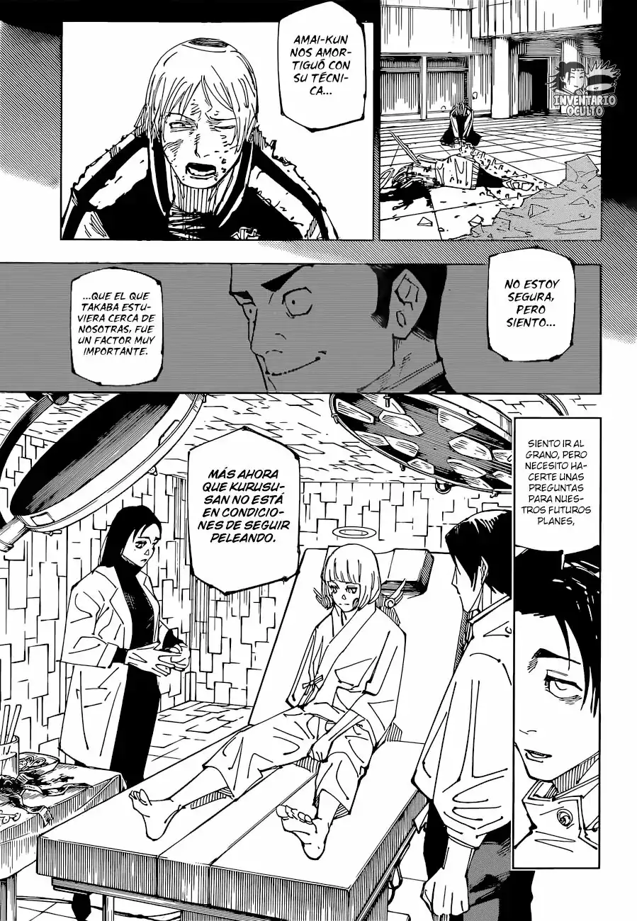 Página 12 — Jujutsu Kaisen Capítulo 220