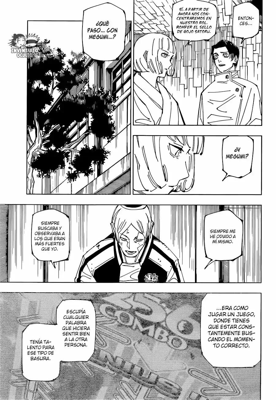Página 14 — Jujutsu Kaisen Capítulo 220