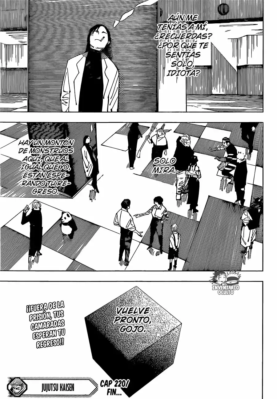 Página 20 — Jujutsu Kaisen Capítulo 220