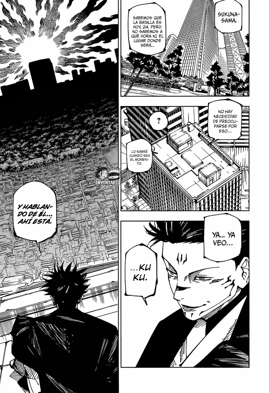 Página 4 — Jujutsu Kaisen Capítulo 223