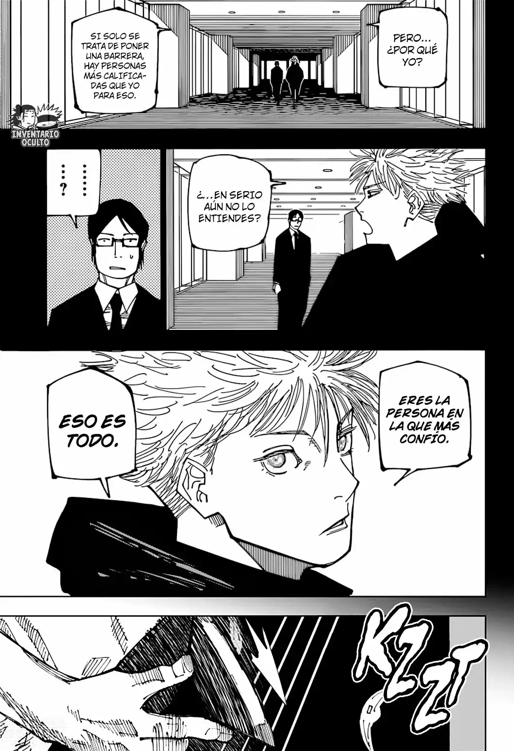 Página 8 — Jujutsu Kaisen Capítulo 223