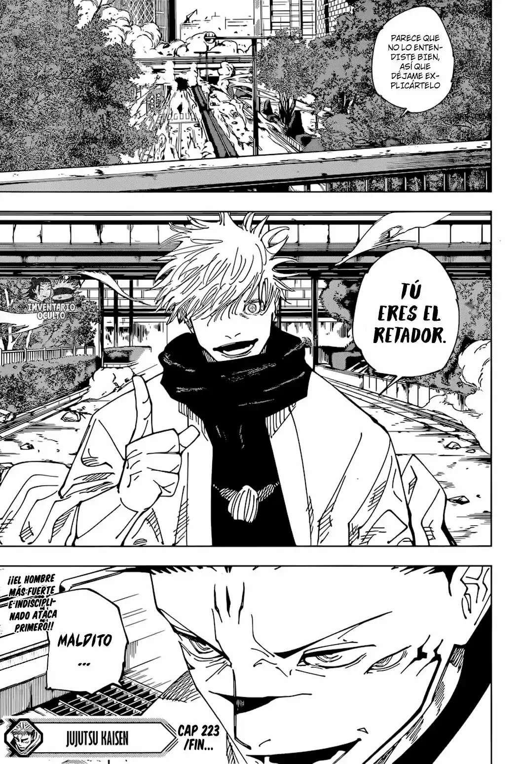 Página 18 — Jujutsu Kaisen Capítulo 223