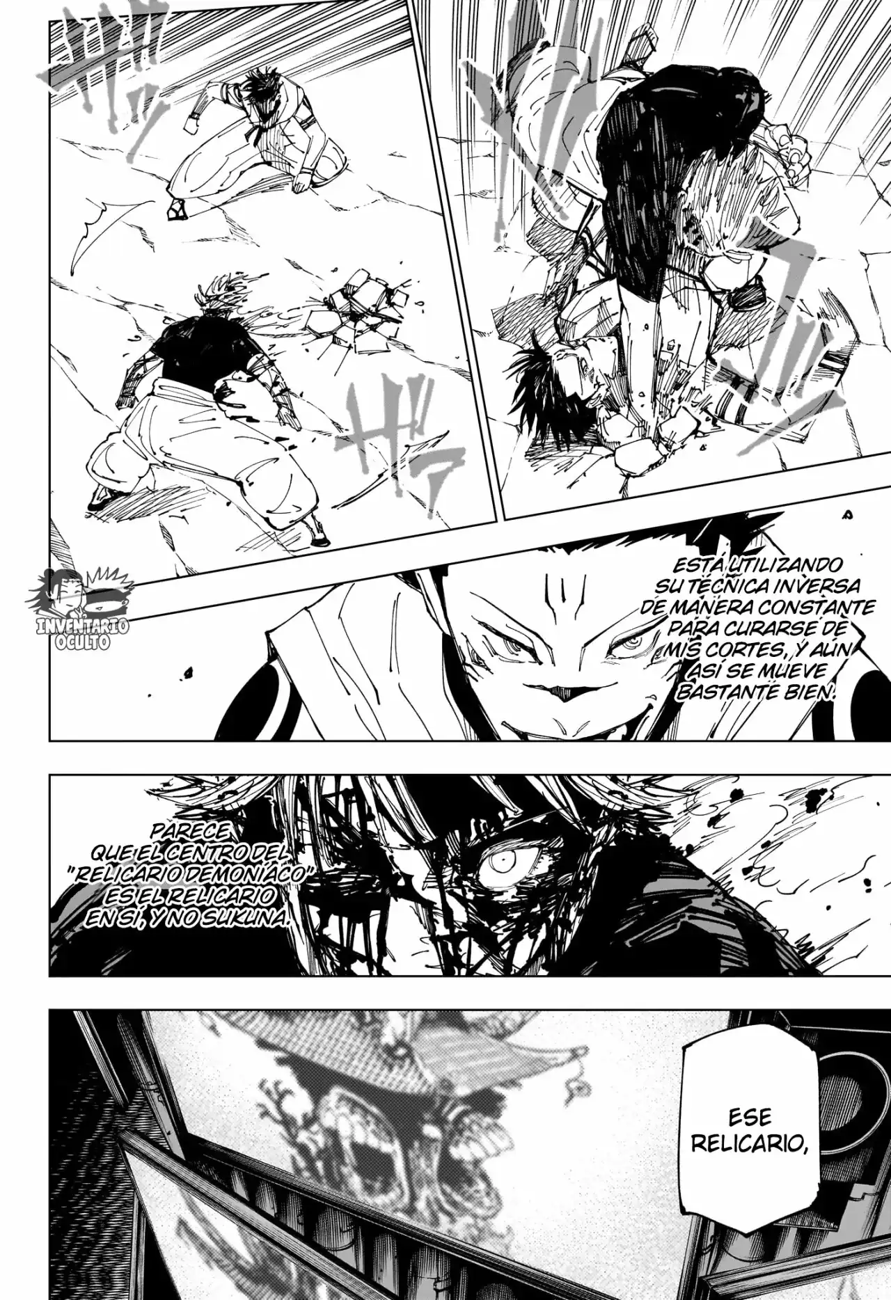 Página 8 — Jujutsu Kaisen Capítulo 226