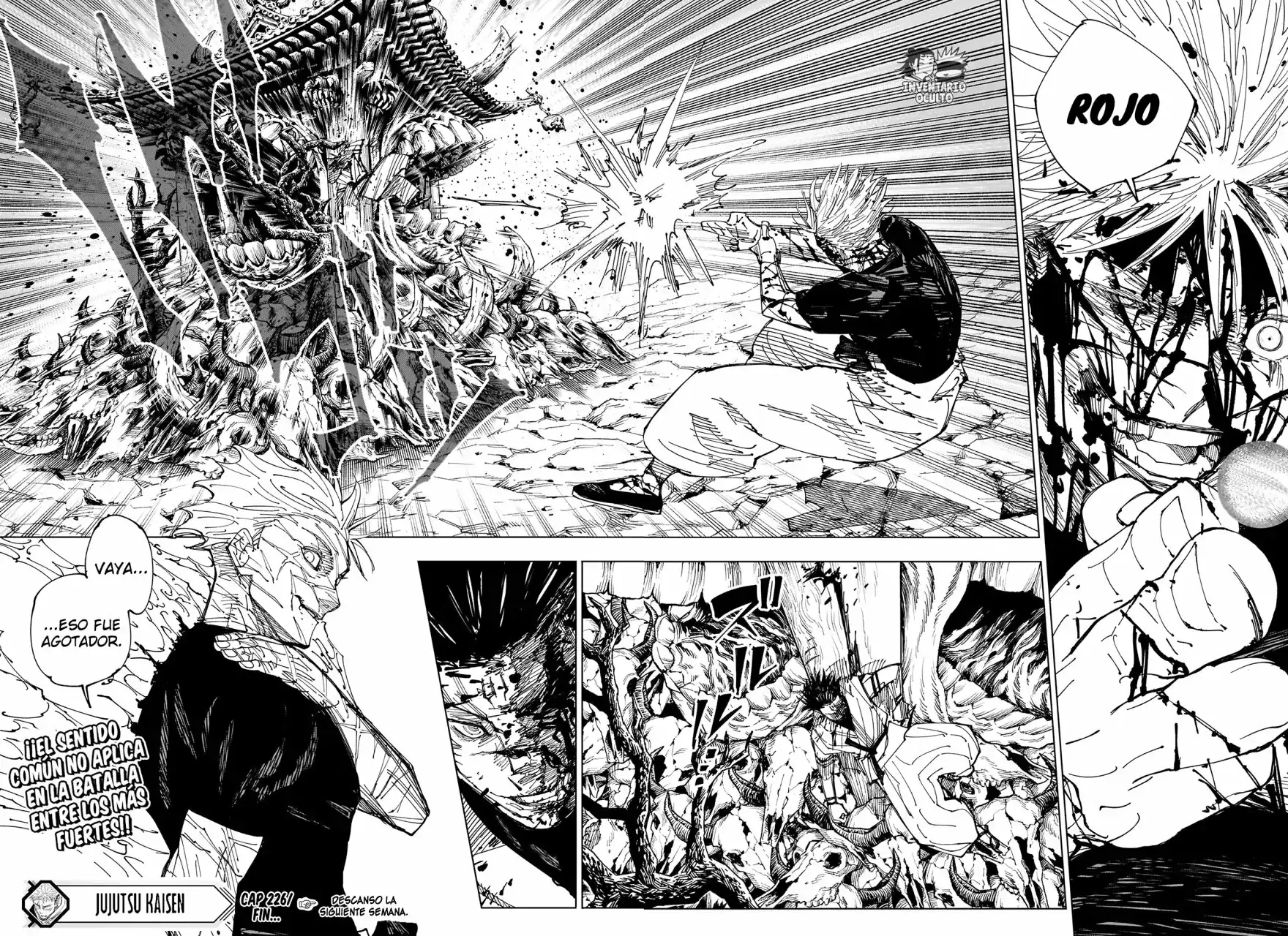 Página 18 — Jujutsu Kaisen Capítulo 226