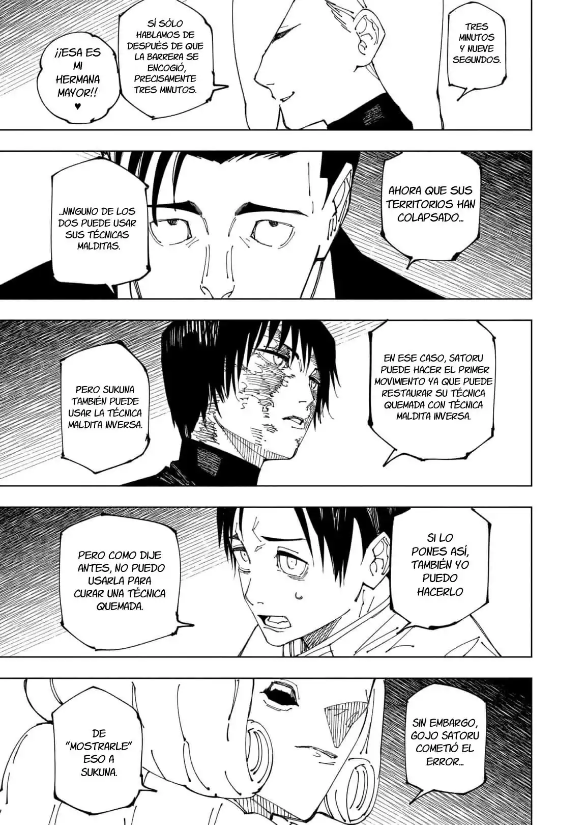 Página 14 — Jujutsu Kaisen Capítulo 228